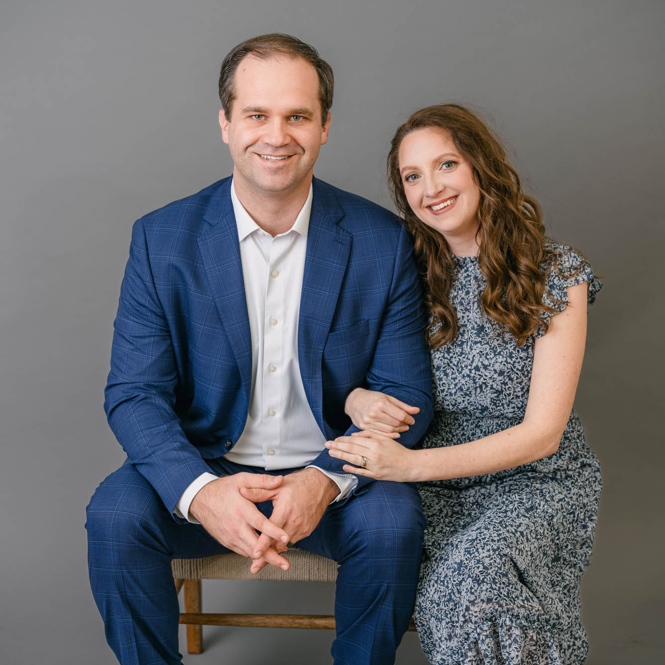 headshot of Mitchell and Katie Bennett, The Bennetts