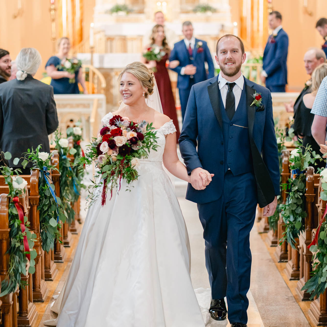 st louis wedding photographer catholic ceremony
