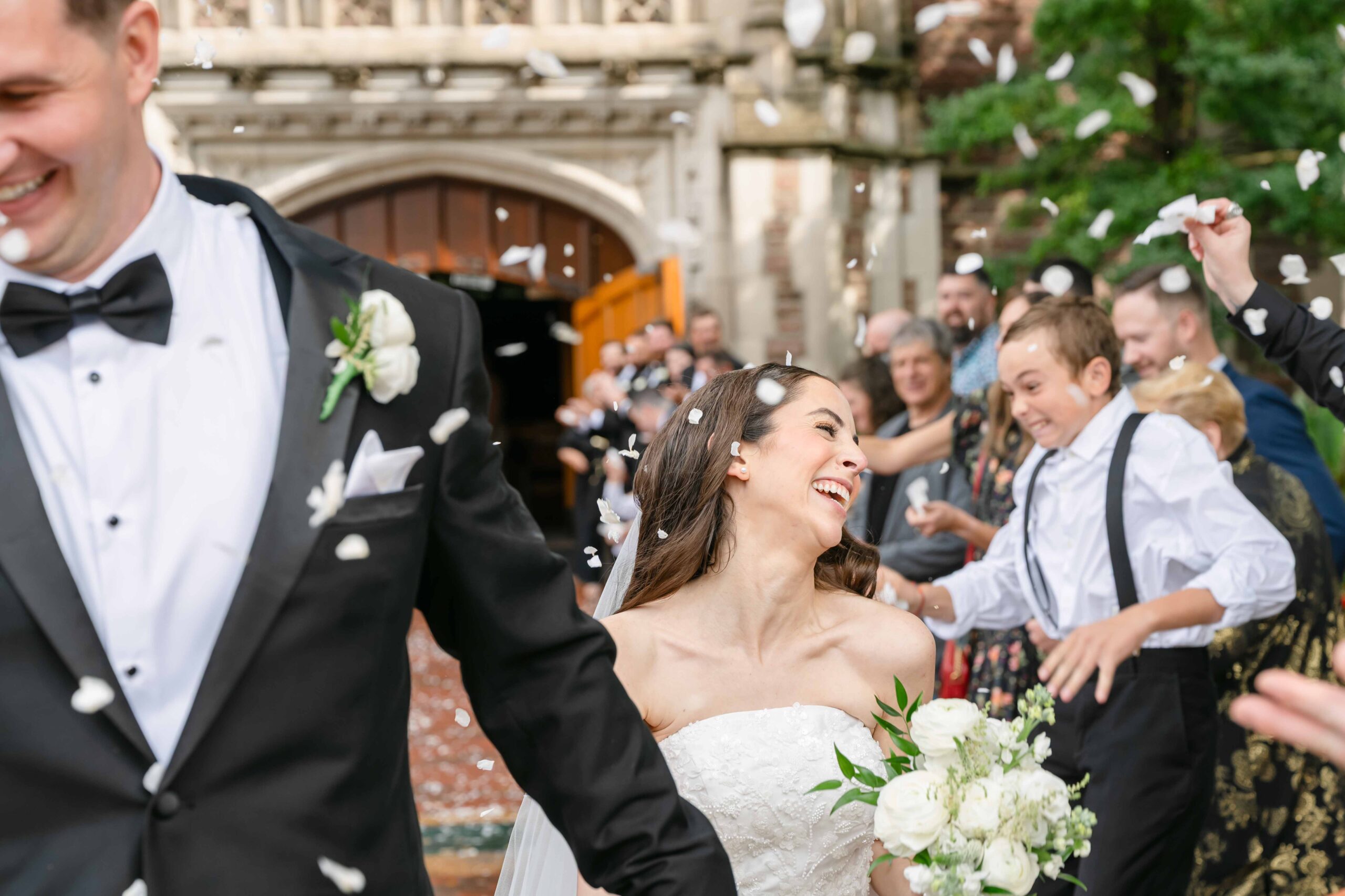 Photo by The Bennetts of wedding couple